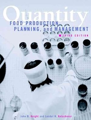 Seller image for Quantity Food Production, Planning, and Management for sale by GreatBookPrices
