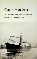 Image du vendeur pour Brochure Careers at Sea, with the British and Commonwealth Shipping Company Ltd. mis en vente par nautiek