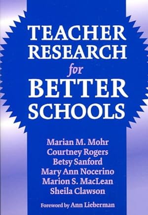 Imagen del vendedor de Teacher Research for Better Schools a la venta por GreatBookPrices