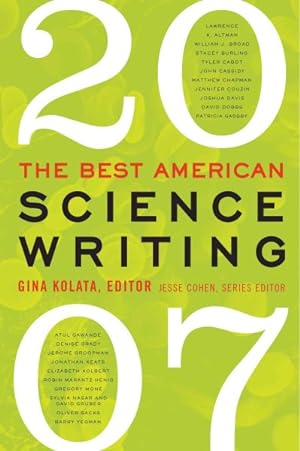 Bild des Verkufers fr Best American Science Writing 2007 zum Verkauf von GreatBookPrices