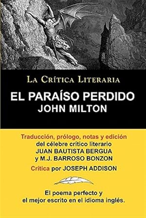 Seller image for El Paraiso Perdido de John Milton, Coleccin La Crtica Literaria por el clebre crtico literario Juan Bautista Bergua, Ediciones Ibricas for sale by GreatBookPrices