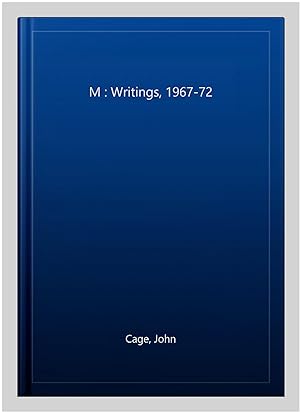 Seller image for M : Writings, 1967-72 for sale by GreatBookPrices
