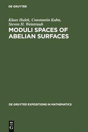 Seller image for Moduli Spaces of Abelian Surfaces : Compactification, Degenerations, and Theta Functions for sale by GreatBookPrices