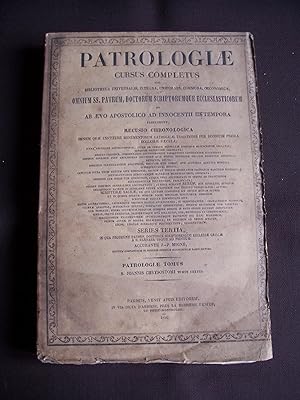 Patrologiae cursus completus - Tomus sextus