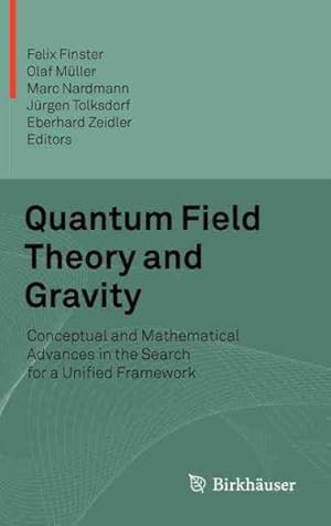 Image du vendeur pour Quantum Field Theory and Gravity : Conceptual and Mathematical Advances in the Search for a Unified Framework mis en vente par GreatBookPrices