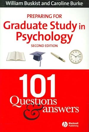 Seller image for Preparing for Graduate Study in Psychology : 101 Questions And Answers for sale by GreatBookPrices