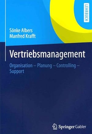 Seller image for Vertriebsmanagement : Organisation - Planung - Controlling - Support -Language: german for sale by GreatBookPrices