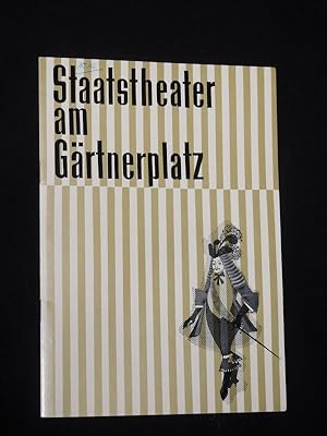 Imagen del vendedor de Programmheft V Staatsheater am Grtnerplatz Mnchen 1963/64. BOCCACCIO von Franz von Suppe. Musikal. Ltg.: Cornelius Eberhardt, Insz.: Kurt Pscherer, Choreographie: Franz Baur-Pantoulier, Bhnenbild/ Kostme: Max Bignens. Mit Heinz Friedrich (Boccaccio), Ekmar Veit, Anton de Ridder, Gretel Hartung, Otto Storr, Eva-Maria Grgen, Hella Puhlmann a la venta por Fast alles Theater! Antiquariat fr die darstellenden Knste