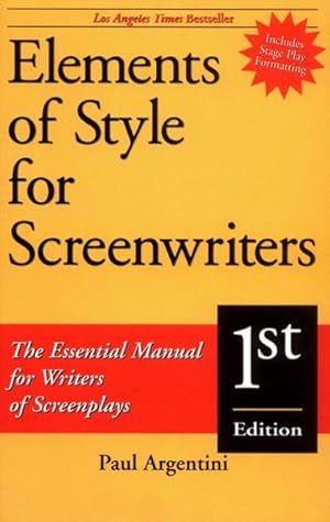 Seller image for Elements of Style for Screenwriters for sale by GreatBookPrices