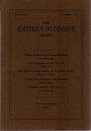 Bild des Verkufers fr THE EASTERN BUDDHIST: NEW SERIES, VOL. II, NO. 2, NEW SERIES zum Verkauf von By The Way Books
