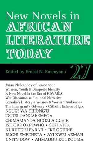 Seller image for New Novels in African Literature Today for sale by GreatBookPrices