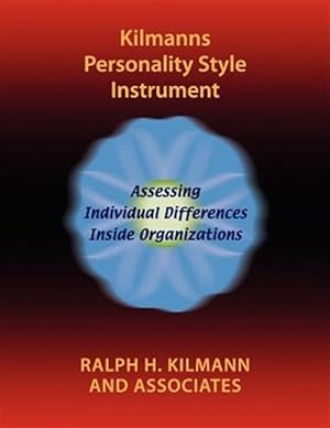 Image du vendeur pour Kilmanns Personality Style Instrument mis en vente par GreatBookPrices