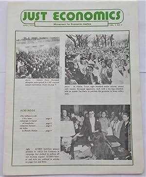 Just Economics (Vol. 2 No. 4 - April 1974): Movement for Economic Justice [Newsletter]