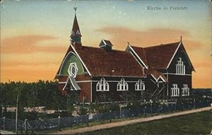 Bild des Verkufers fr Postkarte Carte Postale Freistatt Kirche * zum Verkauf von Versandhandel Boeger