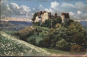 Postkarte Carte Postale Lenzburg Schloss