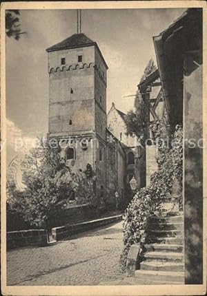 Bild des Verkufers fr Postkarte Carte Postale Nrnberg Heidenturm der Kaiserburg zum Verkauf von Versandhandel Boeger