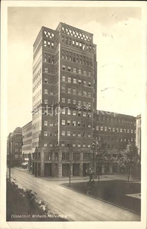 Bild des Verkufers fr Postkarte Carte Postale Dsseldorf Wilhelm Marx-Haus zum Verkauf von Versandhandel Boeger