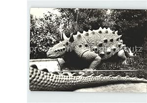 Bild des Verkufers fr Postkarte Carte Postale Dinosaurier Ankylosaurus Saurierparkanlage Kleinwelka zum Verkauf von Versandhandel Boeger