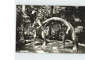 Bild des Verkufers fr Postkarte Carte Postale Dinosaurier Plateosaurus Kleinwelka Maly Wjelkow zum Verkauf von Versandhandel Boeger