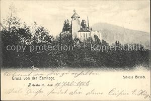 Bild des Verkufers fr Postkarte Carte Postale Arlesheim Schloss Birseck zum Verkauf von Versandhandel Boeger