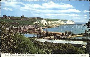 Postkarte Carte Postale Dover Kent Dover Harbour White Cliffs