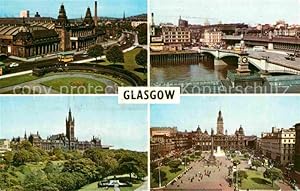 Bild des Verkufers fr Postkarte Carte Postale Glasgow Kelvin Hall University King George V Bridge George Square zum Verkauf von Versandhandel Boeger