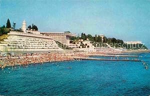 Bild des Verkufers fr Postkarte Carte Postale Sotschi Town beach Zhemchuzhina Hotel zum Verkauf von Versandhandel Boeger