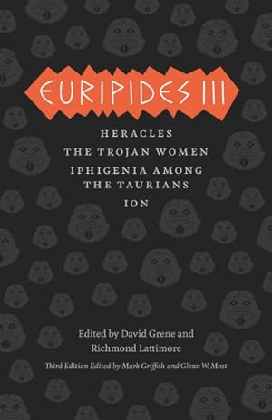 Imagen del vendedor de Euripides III : Heracles / The Trojan Women / Iphigenia Among the Taurians / Ion a la venta por GreatBookPrices