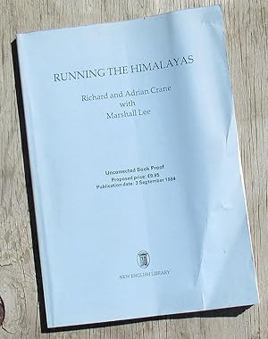 Imagen del vendedor de Running The Himalayas-- ADVANCE PROOF COPY a la venta por JP MOUNTAIN BOOKS