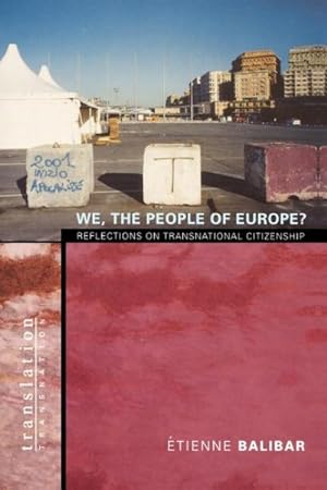Bild des Verkufers fr We, the People of Europe? : Reflections on Transnational Citizenship zum Verkauf von GreatBookPrices