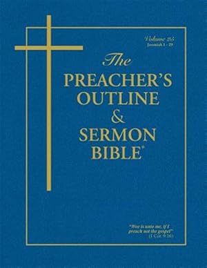Bild des Verkufers fr Preachers Outline & Sermon Bible: Jeremiah Pt.1 (ch. 1-21) zum Verkauf von GreatBookPrices
