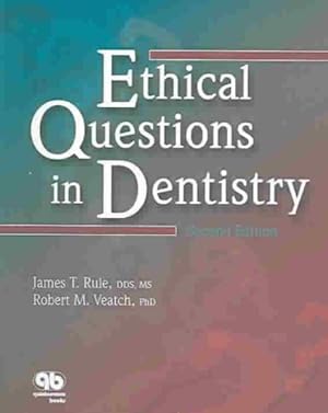 Imagen del vendedor de Ethical Questions In Dentistry a la venta por GreatBookPrices