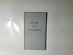 Bild des Verkufers fr Musik des Einsamen. Hermann Hesse zum Verkauf von Antiquariat Buchhandel Daniel Viertel