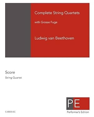 Imagen del vendedor de Complete String Quartets : With Grosse Fuge a la venta por GreatBookPrices