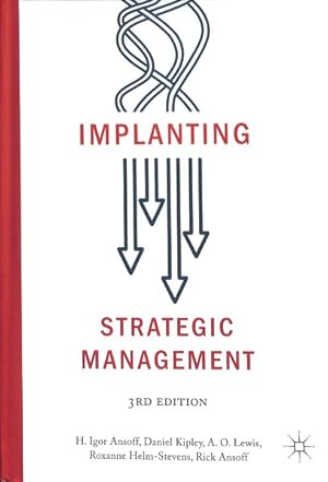 Imagen del vendedor de Implanting Strategic Management a la venta por GreatBookPrices