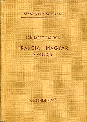 Image du vendeur pour Dictionnaire franais-hongrois mis en vente par Bloody Bulga