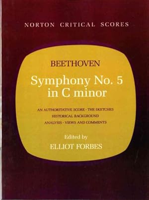 Seller image for Symphony No 5 in C Minor for sale by GreatBookPrices