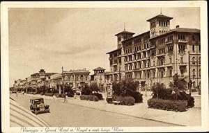 Ansichtskarte / Postkarte Viareggio Toscana, Grand Hôtel et Royal e viali lungo Mare