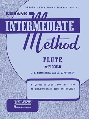 Seller image for Rubank Intermediate Method - Flute or Piccolo for sale by GreatBookPrices