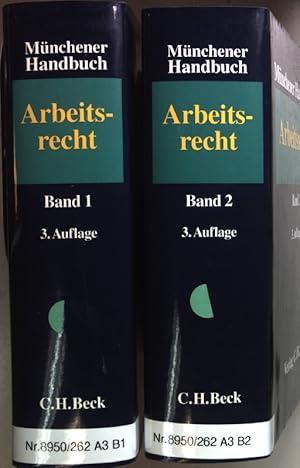 Seller image for Mnchener Handbuch zum Arbeitsrecht (2 Bnde KOMPLETT) for sale by books4less (Versandantiquariat Petra Gros GmbH & Co. KG)