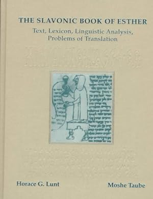 Seller image for Slavonic Book of Esther : Text, Lexicon, Linguistic Analysis, Problems of Translation for sale by GreatBookPrices