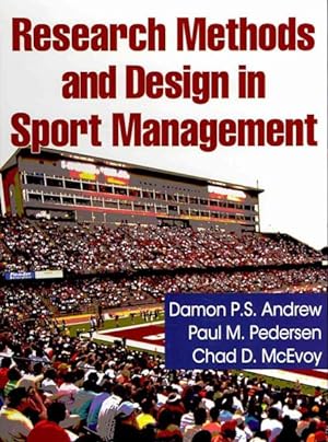 Imagen del vendedor de Research Methods and Design in Sport Management a la venta por GreatBookPrices