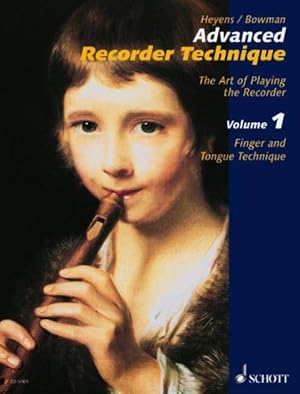 Image du vendeur pour Advanced Recorder Technique : Finger And Tongue Technique mis en vente par GreatBookPrices