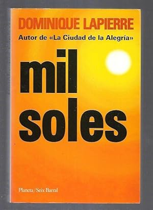 Imagen del vendedor de MIL SOLES a la venta por Desvn del Libro / Desvan del Libro, SL