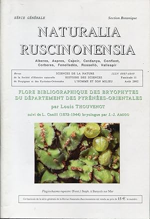 Image du vendeur pour Flore bibliographique des bryophytes du dpartement des Pyrnes-Orientales suivi de L. Conill (1872-1944) bryologue mis en vente par Sylvain Par
