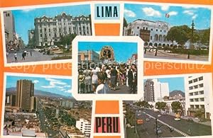 Postkarte Carte Postale Lima Peru