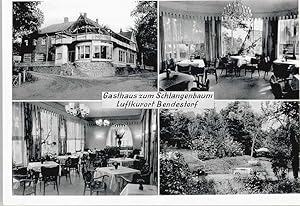 Bild des Verkufers fr Postkarte Carte Postale Bendestorf Gasthaus z. Schlangenbaum zum Verkauf von Versandhandel Boeger