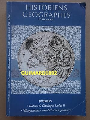 Historiens et géographes n°374 mai 2001 Histoire de l'Amérique latine II