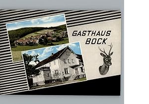 Postkarte Carte Postale Hundsdorf Waldeck Gasthaus Bock