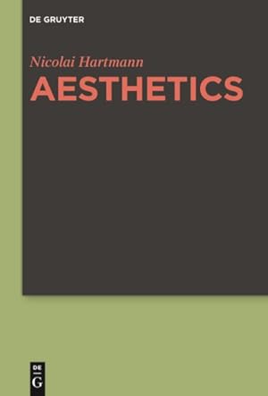 Imagen del vendedor de Aesthetics a la venta por GreatBookPrices